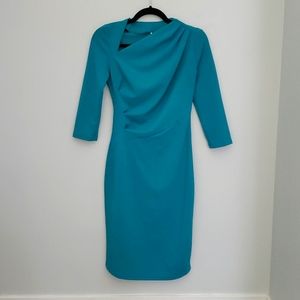 Teal Sheath Dress - Size S